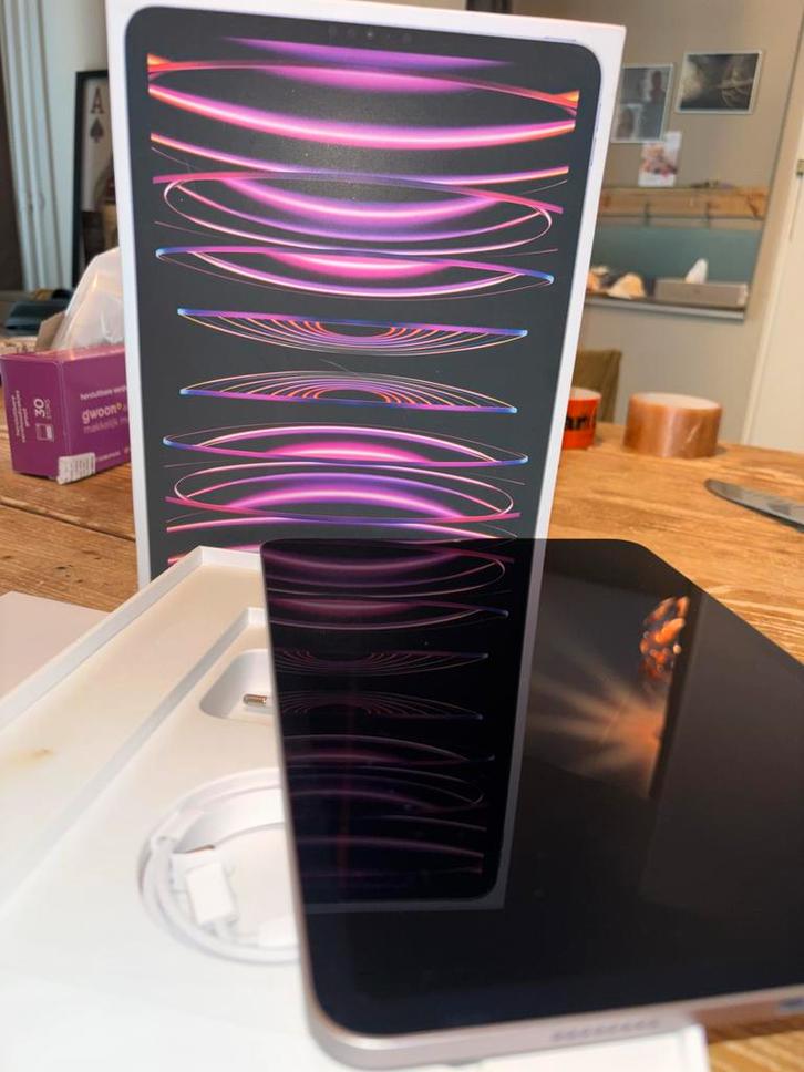 iPad Pro 11" 128GB (4e Gen) -nieuw!, Computers en Software, Apple iPads, Zo goed als nieuw, Apple iPad Pro, Wi-Fi, 11 inch, 128 GB