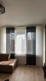 Paneelgordijnen set met rails, Huis en Inrichting, Stoffering | Gordijnen en Lamellen, Ophalen, 200 cm of meer, Wit, 50 tot 100 cm