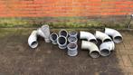 Pvc hulpstukken, Bochten, Pvc, Ophalen of Verzenden, Zo goed als nieuw