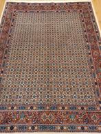 Vintage handgeknoopt perzisch tapijt moud 216x156, Info@SlatsAntiek.nl, Perzisch, 150 tot 200 cm, 200 cm of meer