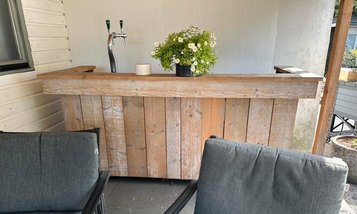 Watergekoelde Buitenbar met Tapinstallatie en spoelbak, Huis en Inrichting, Barren, Gebruikt, Ophalen