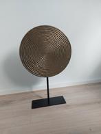 Gouden ornament op zwarte voet van Light & Living, Huis en Inrichting, Woonaccessoires | Overige, Ophalen of Verzenden, Zo goed als nieuw