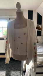 Twinset vestje met top maat L/XL wit 42/44, Ophalen of Verzenden, Gedragen, Maat 46/48 (XL) of groter, Wit