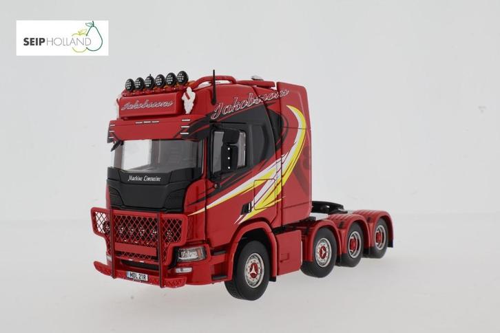 Jakobssons Akeri Vilhelmina Scania High Roof 8x4, Hobby en Vrije tijd, Modelauto's | 1:50, Nieuw, Bus of Vrachtwagen, Overige merken