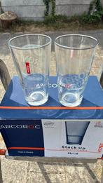 Peroni Nastro Azzurro gehard glas 0,35 cl, Ophalen of Verzenden, Nieuw, Bierglas