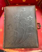 Antiek Fotoalbum Leer, Circa 1860, Ophalen
