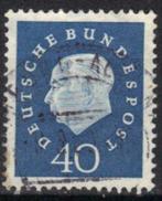 Duitsland Bundespost 1959 - Yvert 176 - Heuss (ST), Postzegels en Munten, Postzegels | Europa | Duitsland, Ophalen, BRD, Gestempeld