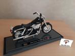 Harley Davidson Dyna Street Bob 2006 zwart 1:18, Overige merken, Nieuw, Ophalen of Verzenden, Maisto