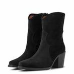 Via vai suede korte cowboy laarzen nieuw, Via Vai, Zwart, Lage of Enkellaarzen, Nieuw