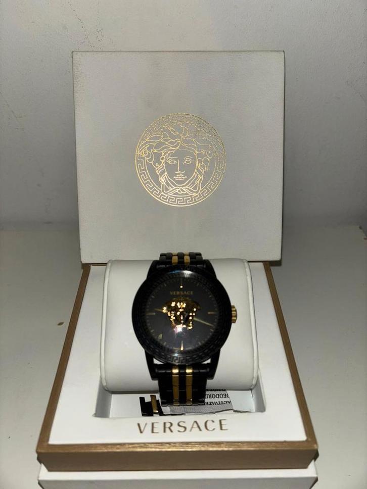 Versace horloge Heren, Sieraden, Tassen en Uiterlijk, Horloges | Heren, Nieuw, Polshorloge, Overige merken, Staal, Staal, Ophalen of Verzenden