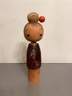 Kokeshi-pop Vintage Japans Traditioneel Houten Ambacht, Ophalen of Verzenden