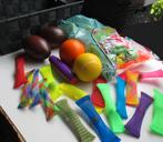 Knikker in zakje~Mesh Marble~Fidget~Doos vol~Ballonnen, Ophalen of Verzenden, Zo goed als nieuw