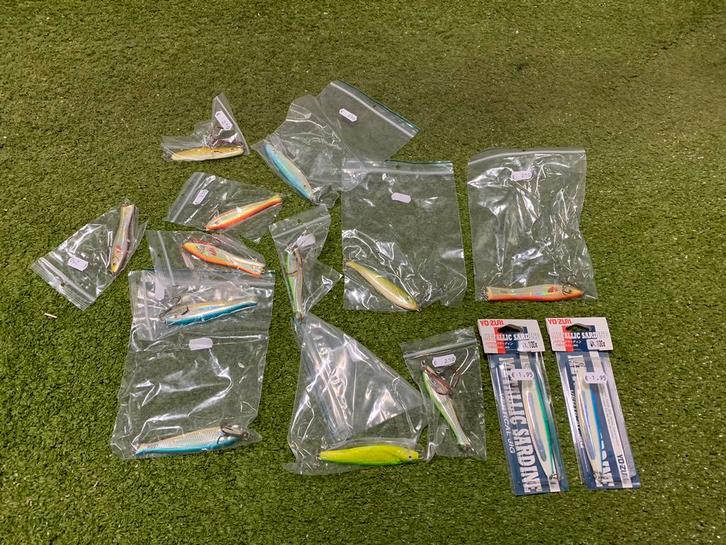 Opruiming! Partij pilkers met haken, 14 stuks, Watersport en Boten, Hengelsport | Zeevissen, Nieuw, Overige typen, Ophalen of Verzenden