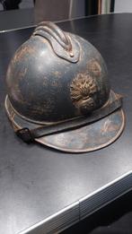 GENAAMD WO1 Franse infanterie helm, Verzamelen, Militaria | Algemeen, Duitsland, Ophalen of Verzenden, Helm of Baret, Landmacht