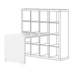 IKEA Kallax Bureau - Perfect voor kleine ruimtes!, Ophalen, Met plank(en), Kunststof, 50 tot 100 cm