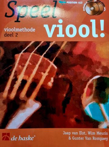 Speel Viool Deel 2 (CD+DVD) - Zo Goed Als Nieuw! beschikbaar voor biedingen