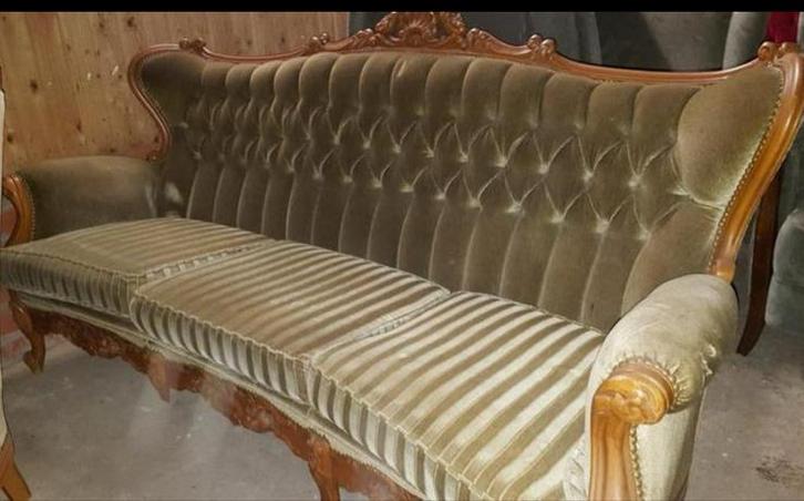 Lodewijk bank. Fredje meubelen baarle nassau holland, Antiek en Kunst, Antiek | Meubels | Stoelen en Banken, Ophalen