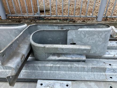 Vangrail beschermrail afscherming ( 119 ), Doe-het-zelf en Verbouw, Metalen, Gebruikt, IJzer, Ophalen