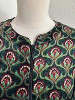 King Louie maat L groen retro velvet vest 2741, Maat 42/44 (L), Ophalen of Verzenden, Zo goed als nieuw, King Louie