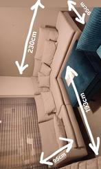 Grey couch with pillows, Ophalen, Overige materialen, Gebruikt, Vierpersoons of meer