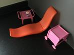 Vintage Mattel Barbie Patio Set, uit 1981 !!     🏖️ 🍹, Ophalen of Verzenden, Zo goed als nieuw, Barbie