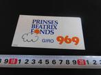 sticker Prinses Beatrix Fonds Giro 969, Ophalen, Zo goed als nieuw, Bedrijf of Vereniging