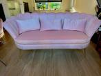 Roze Velvet bank, Huis en Inrichting, Ophalen, Zo goed als nieuw, 75 tot 100 cm, Stof