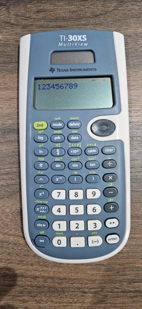 TI-30XS Multiview Rekenmachine, Diversen, Rekenmachines, Zo goed als nieuw, Ophalen of Verzenden