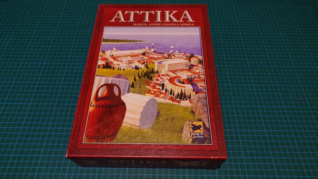 Attika bordspel, Een of twee spelers, Ophalen of Verzenden, Gebruikt, 999 Games