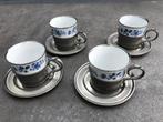 Theekopje Porselein Tin 4 stuks, Antiek en Kunst, Antiek | Porselein, Ophalen of Verzenden