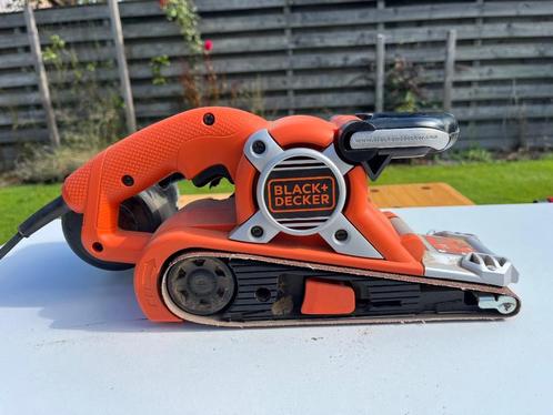 B&D Bandschuurmachine KA88, 75mm breed, Doe-het-zelf en Verbouw, Gereedschap | Schuurmachines, Zo goed als nieuw, Bandschuurmachine