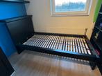 IKEA MALM bed 90x200 + lattenbodem + 1 lade + matras, Huis en Inrichting, Slaapkamer | Bedden, Gebruikt, 90 cm, Eenpersoons, Wit