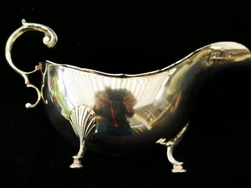 Zilver Plated Saus KOM Roomkom Ellis Barker UK Birmingham, Antiek en Kunst, Antiek | Goud en Zilver, Zilver, Ophalen of Verzenden