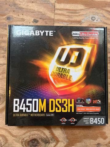 Gigabyte B450M DS3H Moederbord - AM4 beschikbaar voor biedingen