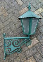 Mooie grote sierlijke buitenlamp, Ophalen of Verzenden, Gebruikt, IJzer, Wandlamp