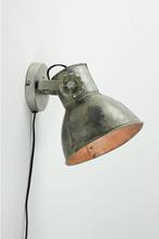 Industriele wandlamp (2 stuks), Huis en Inrichting, Lampen | Wandlampen, Ophalen of Verzenden, Zo goed als nieuw