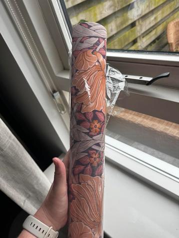 1 rol nieuw Vliesbehang William Morris (karwei) beschikbaar voor biedingen