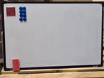 Whiteboard 90 x 60cm, ideaal voor thuis of kantoor, Ophalen of Verzenden, Zo goed als nieuw, Whiteboard