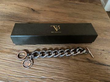 TOV Essentials zilverkleurige armband met munt beschikbaar voor biedingen