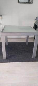 Eettafel, Huis en Inrichting, Tafels | Eettafels, Ophalen, Gebruikt, 50 tot 100 cm, Vierkant