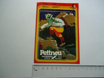 sticker oud PETTNEU Arleberg Tirol oostenrijk ijsbeer strip beschikbaar voor biedingen