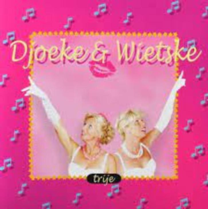 Djoeke & Wietske - Trije - groningen / fries gezongen, Cd's en Dvd's, Cd's | Nederlandstalig, Zo goed als nieuw, Streekmuziek