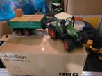 Trekker met aanhanger hooibalen Bruder, Ophalen of Verzenden, Zo goed als nieuw, Bruder, B