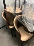 6 Gouden Kuipstoelen - Nieuwstaat!, Antiek en Kunst, Ophalen