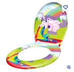 Nieuw in verpakking: WC bril unicorn universeel, Huis en Inrichting, Ophalen, Nieuw, Overige kleuren
