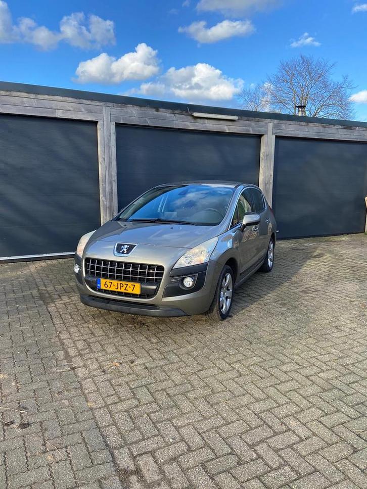 Peugeot 3008 1.6 VTI 2009 Grijs, Auto's, Peugeot, Bedrijf, ABS, Airbags, Airconditioning, Alarm, Bluetooth, Boordcomputer, Centrale vergrendeling