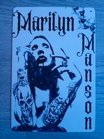 Marilyn Manson 20x30 cm Reclamebord, Ophalen of Verzenden, Nieuw, Poster, Artwork of Schilderij