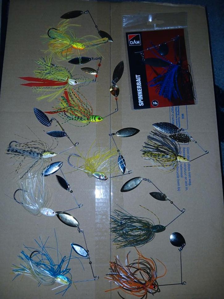 Spinnerbaits 11 stuks foxrage Ultimate Rozemeijer en onbeken, Watersport en Boten, Hengelsport | Roofvissen, Zo goed als nieuw