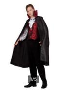 Vampier outfit one size, Kleding | Heren, Carnavalskleding en Feestkleding, Nieuw, Maat 52/54 (L), Ophalen of Verzenden, Halloween