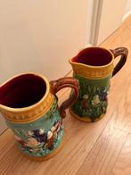 3x Majolica vazen, Antiek en Kunst, Antiek | Keramiek en Aardewerk, Ophalen